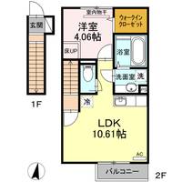 グランヴェールⅡの間取り