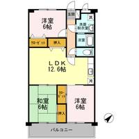 物件の間取り画像