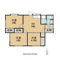 長崎県佐世保市権常寺町(一戸建)の賃貸物件戸建ての間取り