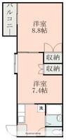 物件の間取り画像