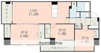S.PROUD水前寺駅前の間取り