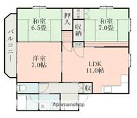 物件の間取り画像