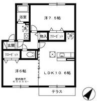 物件の間取り画像