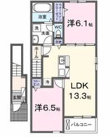 物件の間取り画像