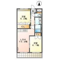 アゼリア マンションの間取り