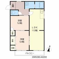 物件の間取り画像