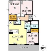 物件の間取り画像