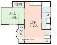 物件の間取り画像
