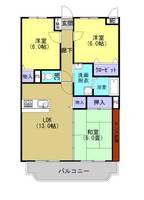 物件の間取り画像