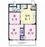 物件の間取り画像