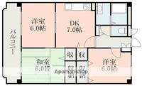 物件の間取り画像