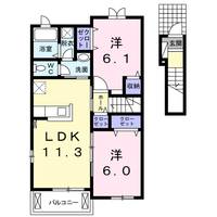 物件の間取り画像