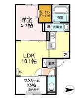 物件の間取り画像