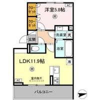 物件の間取り画像