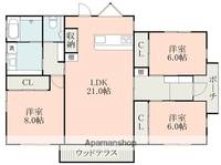 物件の間取り画像