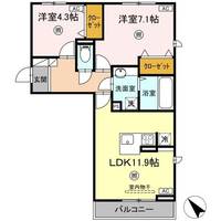 物件の間取り画像