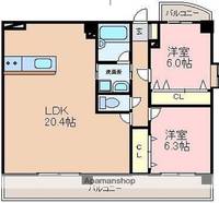 物件の間取り画像