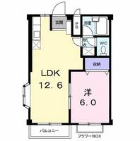 メモリーハイツMⅡの間取り