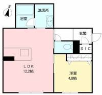 シャーメゾンPROSTの間取り