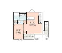 物件の間取り画像