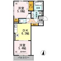 物件の間取り画像