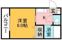 シャポー渡鹿の間取り