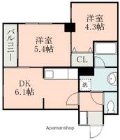 物件の間取り画像