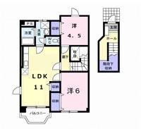 ボナールの間取り