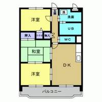 クリスタル大津の間取り