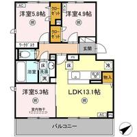 物件の間取り画像