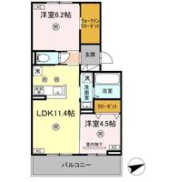リバーサイド竜田口駅前の間取り