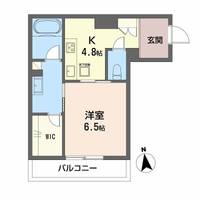 グランメゾン天神の間取り