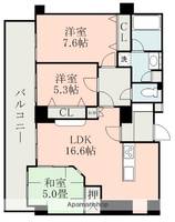 物件の間取り画像