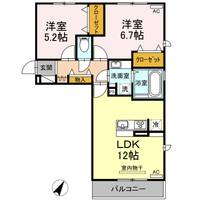 物件の間取り画像