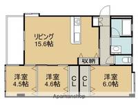 小嶺ハイツC棟の間取り