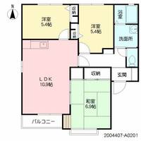 物件の間取り画像