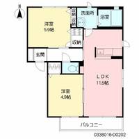 物件の間取り画像