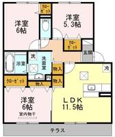 物件の間取り画像