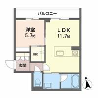 物件の間取り画像