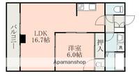 アウトゥール弓削102の間取り