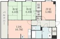 物件の間取り画像