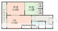 メゾンビスタの間取り
