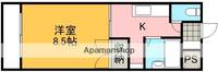 熊本県熊本市西区花園5丁目の賃貸マンションの間取り