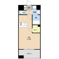 LIBTH新町WESTの間取り