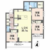 物件の間取り画像