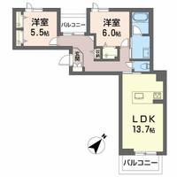 物件の間取り画像