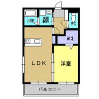 エステート八景水谷の間取り