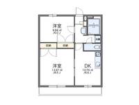レオパレスイツノ103の間取り