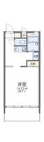 レオパレスサンライズマンション近見町202の間取り