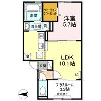セキュレア須屋 C棟の間取り